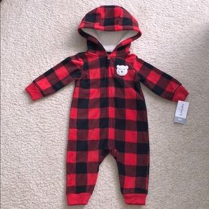 Carter’s Baby Boy Fleece Buffalo Check Jumper